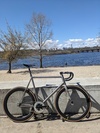 Custom titanium track photo Custom titanium track photo