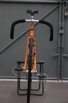 orange bicycle photo