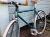 Sencha the blue track bike. photo