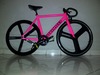 shocking pink ViSP with 3&5 spokes wheel photo