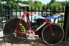 Canadian Olympic Steve Bauer Funny Bike photo