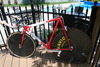 Canadian Olympic Steve Bauer Funny Bike photo