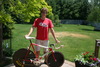 Canadian Olympic Steve Bauer Funny Bike photo
