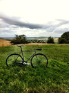 steel track/fixed/pub bike photo