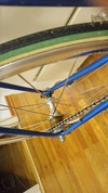 Vintage Chrome Metallic Blue Singlespeed photo