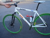 white bike photo