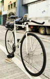 White Commuter Fixie photo